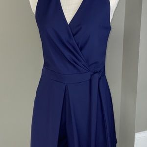 Adelyn Rae, romper EUC (small) like new, color is navy blue. Excellent quality